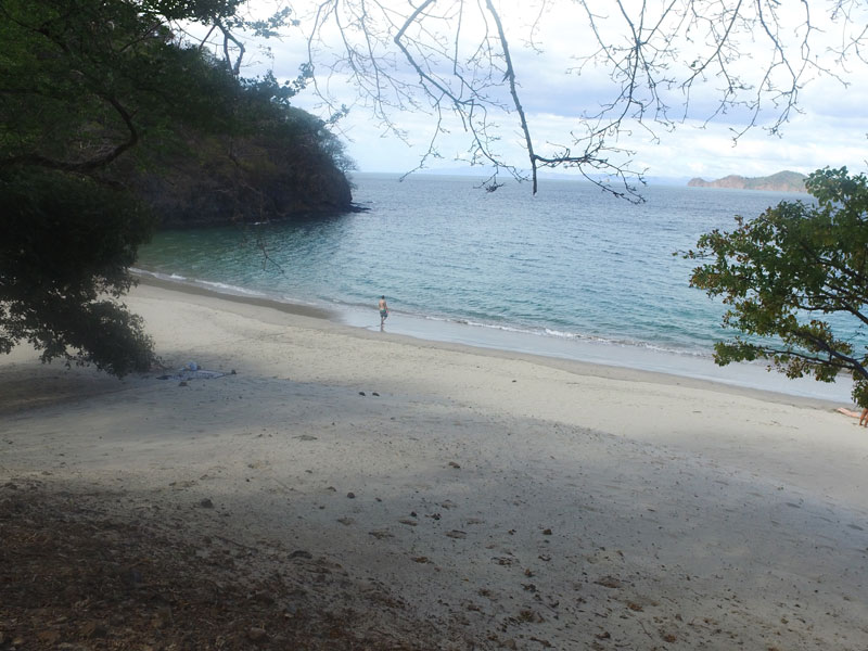 man on beach